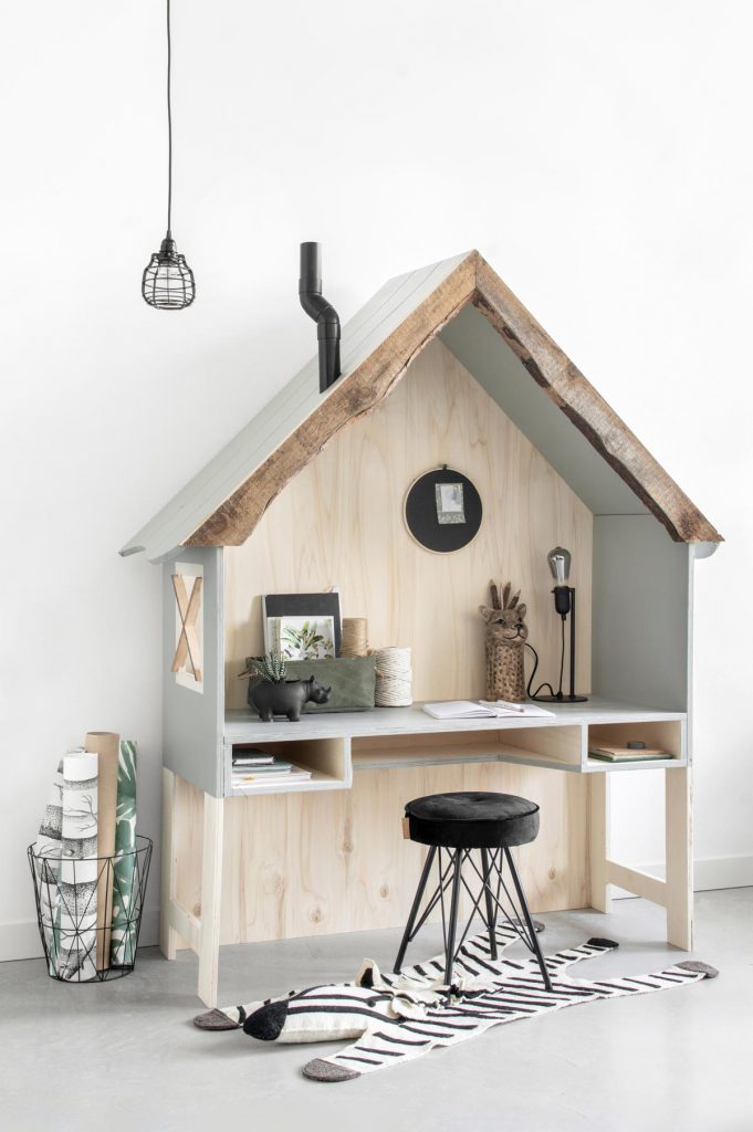 Boomhut bureau junglekamer - Tanja van Hoogdalem