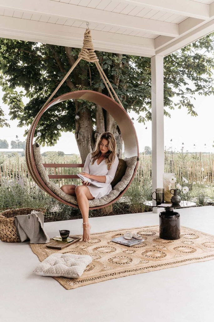 DIY hangstoel veranda - Tanja van Hoogdalem