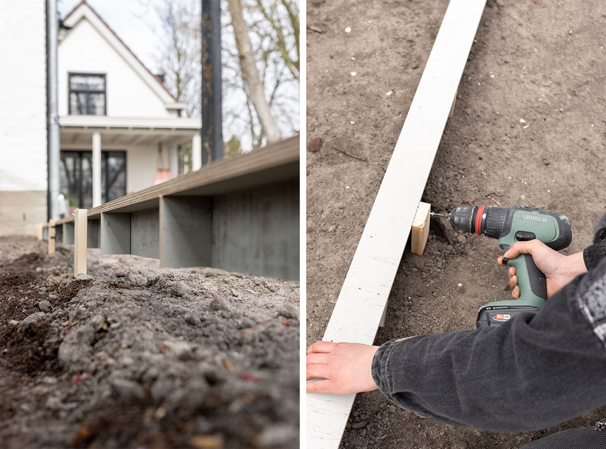 DIY pad beton tuin - Tanja van Hoogdalem