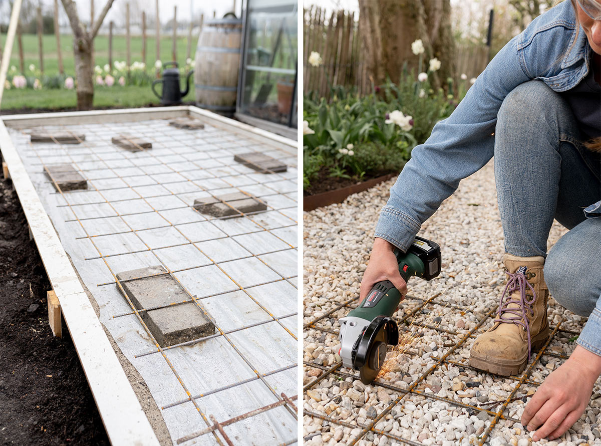 DIY pad beton tuin - Tanja van Hoogdalem